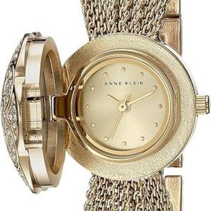 Anne Klein Women's Premium Crystal Watch / Bracelet with Box